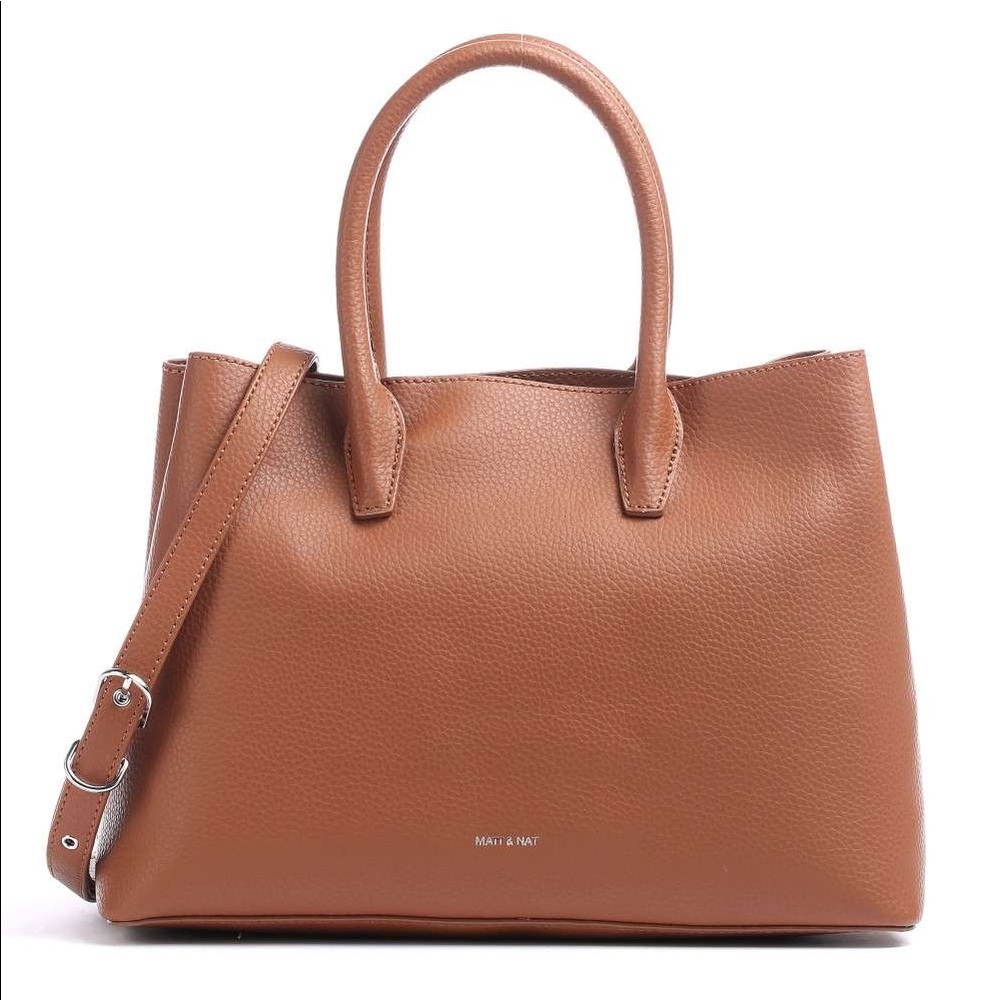 KRISTASM Small Vegan Satchel - Purity - CAROTENE / OS